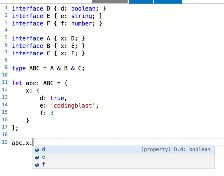 Intersection Types In TypeScript - CodingBlast