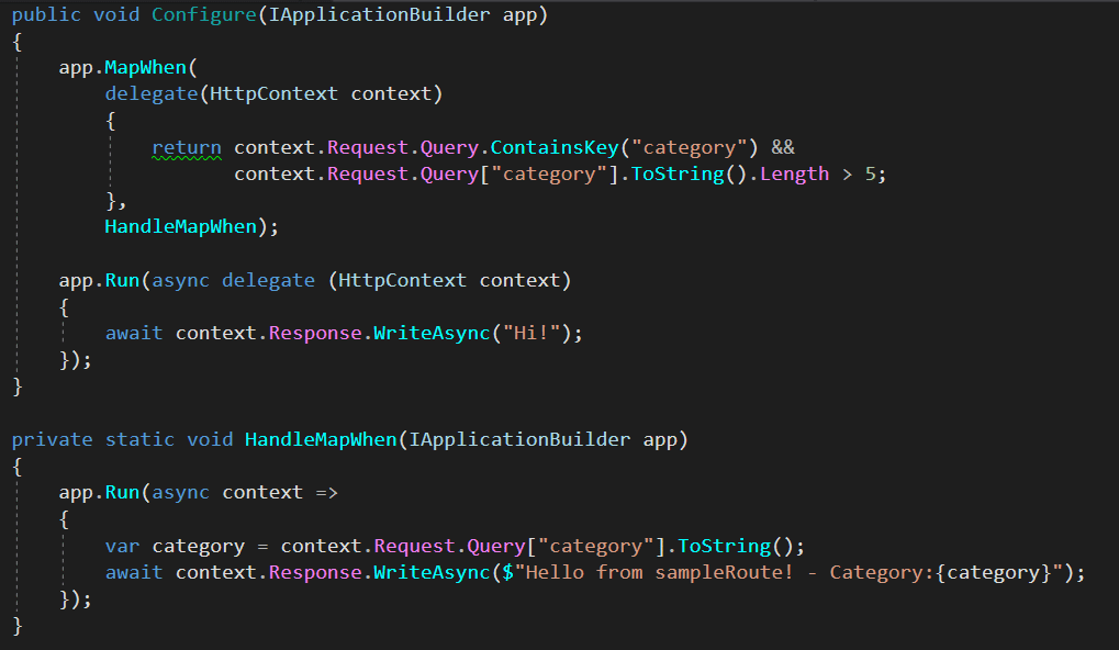 in Core Middleware - requests - Handling CodingBlast ASP.NET