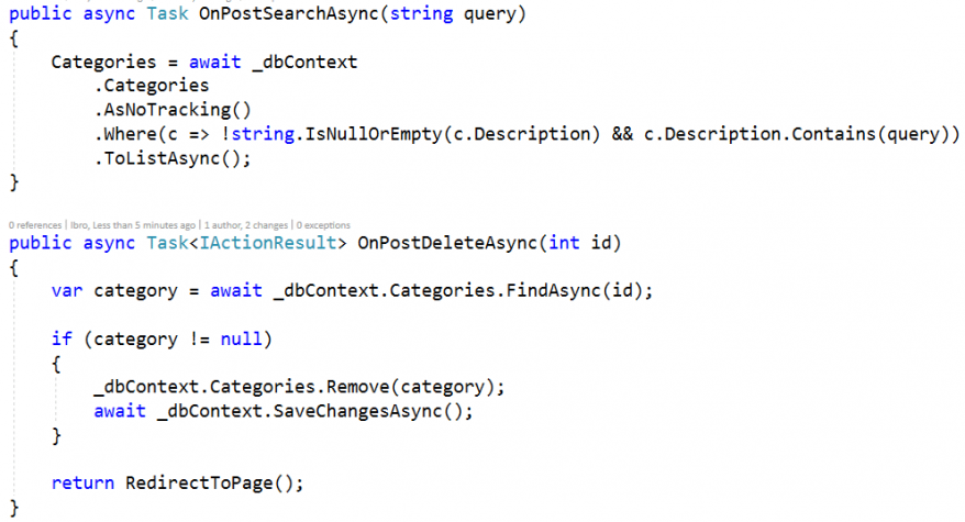 ASP.NET Core Razor Pages - Handler Methods - CodingBlast